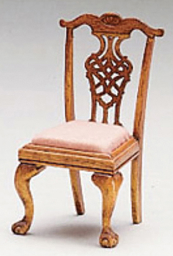 Dollhouse Miniature Side Chair Kit